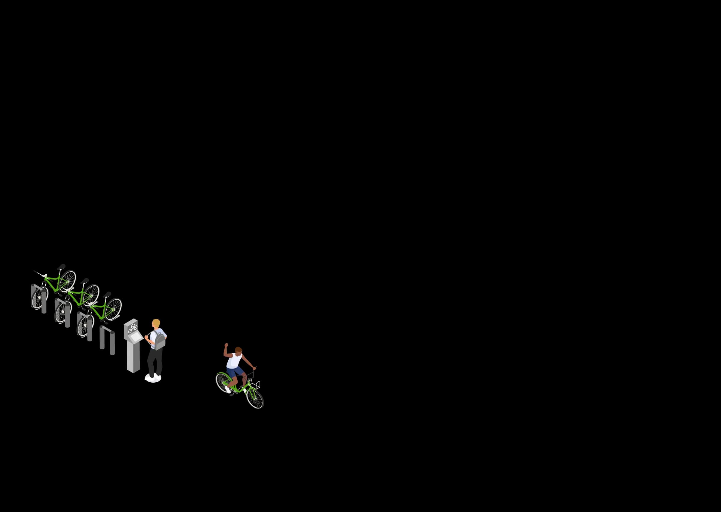 Layer Grafik, Layer: Fahrradverleih und Probefahrten